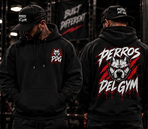 PDG Graphic Hoodie front and back