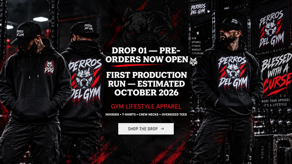 Perros Del Gym Drop 01 preorder homepage hero
